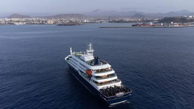 MV Hondius у берегов Кабо-Верде