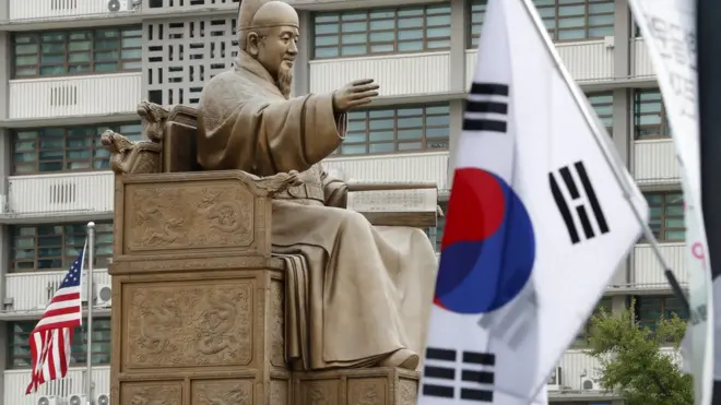 광화문 세종대왕 동상