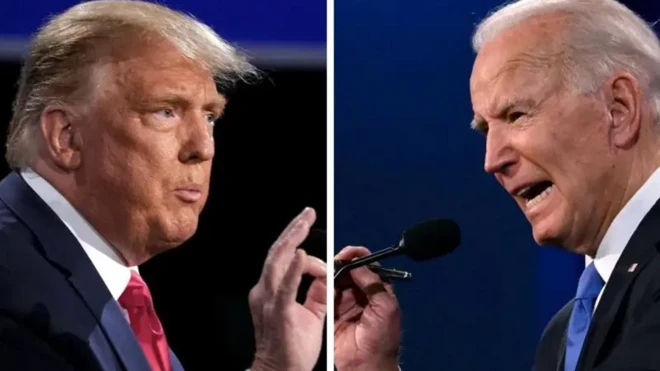 ترامپ و بایدن