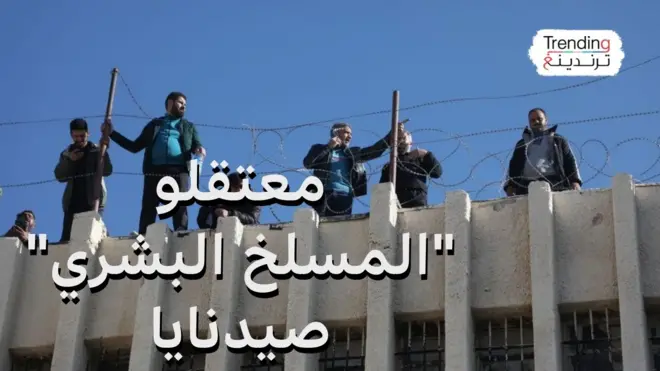 صيدنايا..مشاهد خروج المعتقلين من "المسلخ البشري"