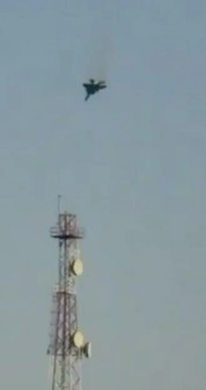 امریکی طیارے کی تباہی