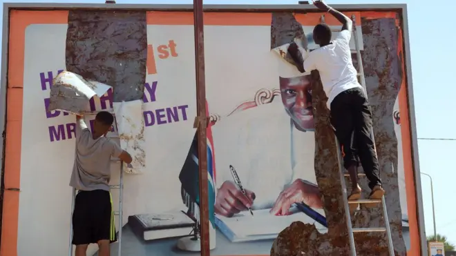 Ранее Яхъя Джамме заявлял, что признает поражение