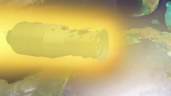 تحطمت معظم أجزاء محطة الفضاء الصينية المتوقفة عن العمل تيانقونغ-1، لدى دخولها إلى الغلاف الجوي للأرض، فوق جنوب المحيط الهادئ، وذلك حسب تقارير صينية وأمريكية.