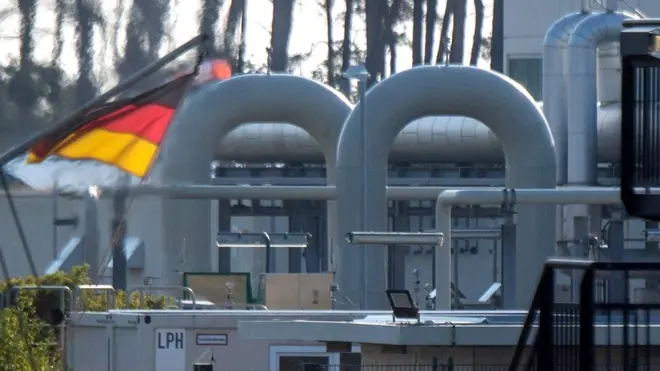 Газопровод NorthStream-1 в Германии