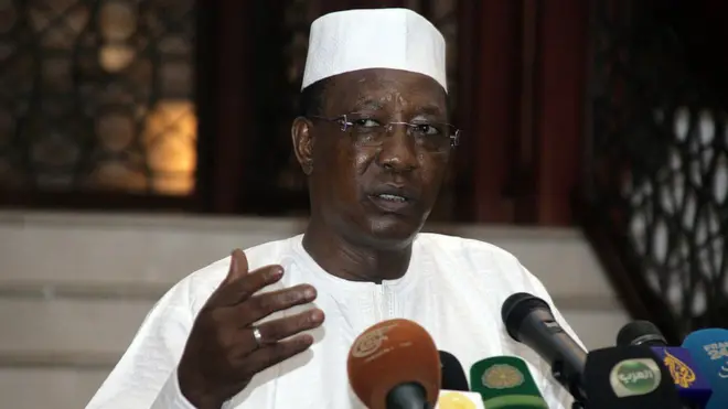 الرئيس التشادي إدريس ديبي