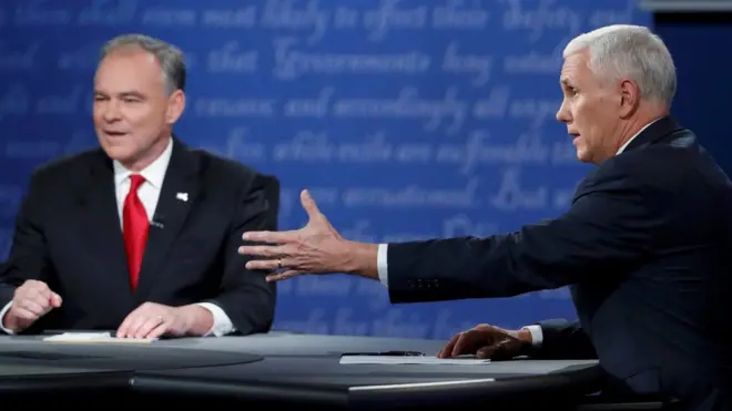 نائب صدر کے امیدواروں کے درمیان دلچسپ بحث