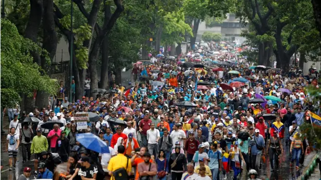 Biểu tình ở Venezuela