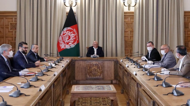 د بندیانو د خوشي کولو پر موضوع د ولسمشر غني په مشرۍ ځانګړې غونډه کې بحث شوی