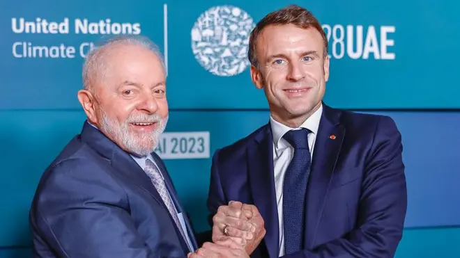 Lula e Macron