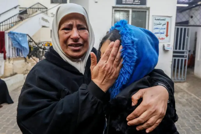 بیمارستان نجار در جنوب غزه