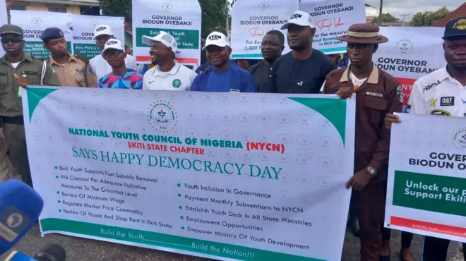 Awọn ọdọ to n se iwọde