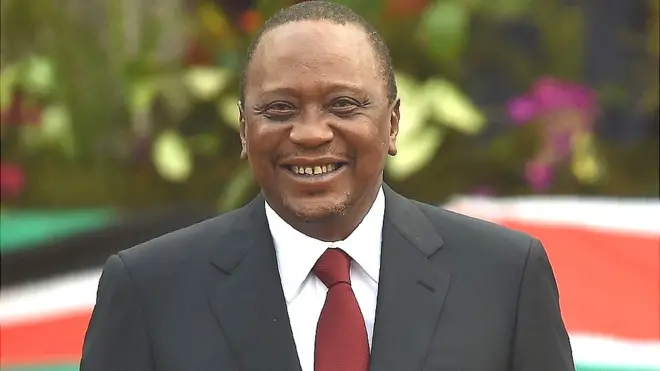 uhuru kenyata won hte repeat election in 2017