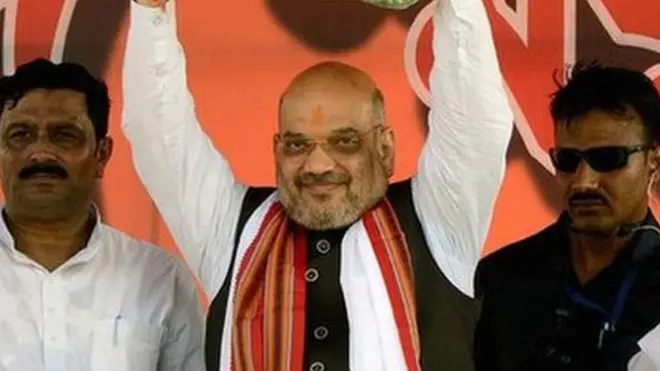 भारतीय जनता पार्टी के अध्यक्ष अमित शाह