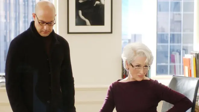 Una escena de "The Devil Wears Prada"