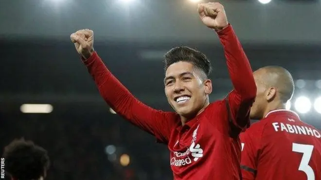 Roberto Firmino, auteur d'un triplé face à Arsenal