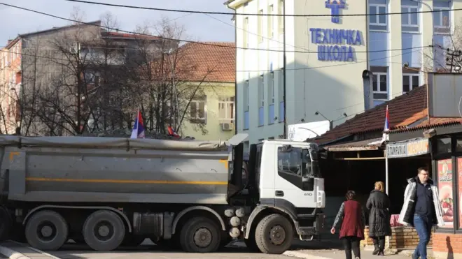 Kosovo, barikade
