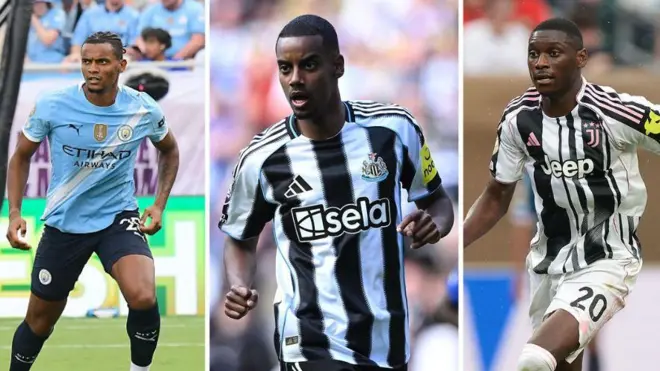 Manuel Akanji, Alexander Isak, Randal Kolo Mouani