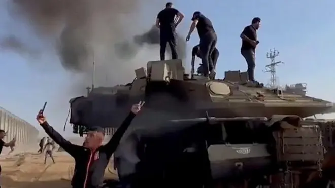 ఇజ్రాయెల్ యుద్ధ ట్యాంకు స్వాధీనం