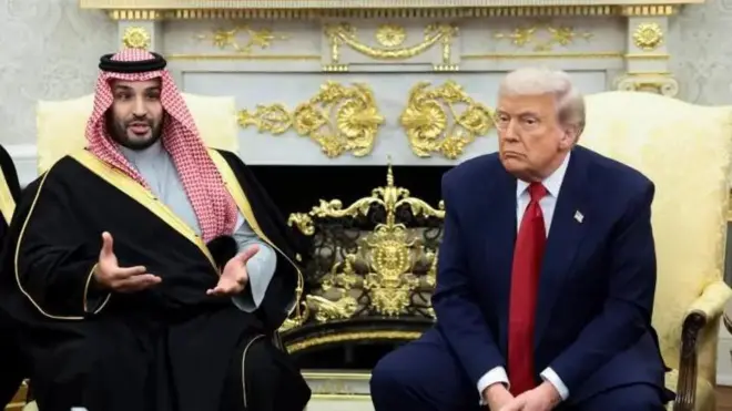 وائٹ ہاؤس، ٹرمپ، محمد بن سلمان