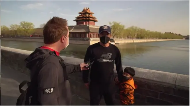 肺炎疫情：疫情好转后，北京人终于出门了