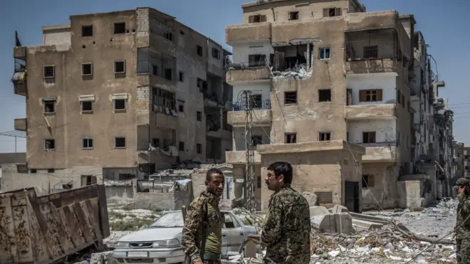 военные в Сирии