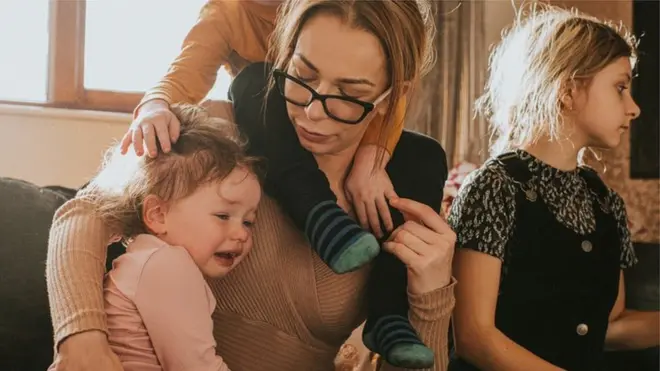 ماں اور بچے