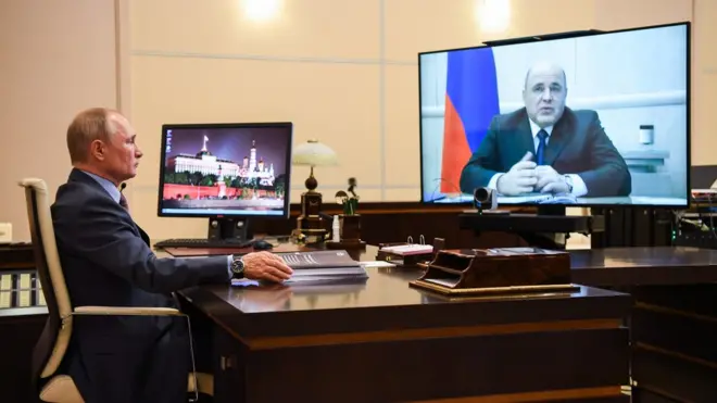 Путин и Мишустин