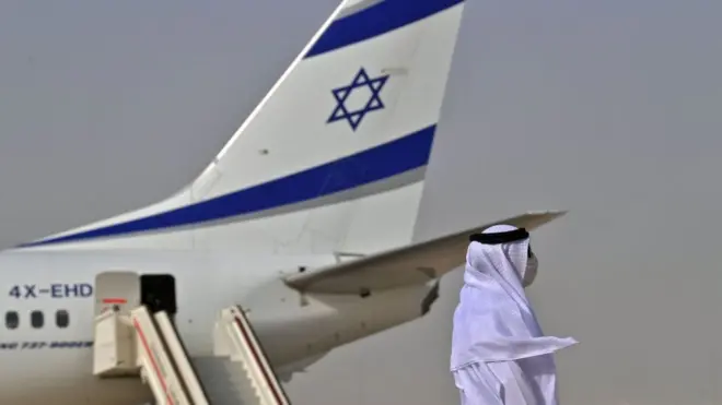 هواپیماهای اسرائیلی از سال ۲۰۲۰ اجازه یافتند به امارات پرواز کنند