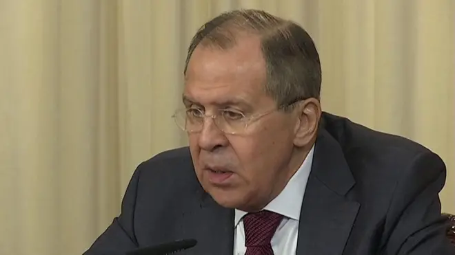 وزير الخارجية سيرغي لافروف