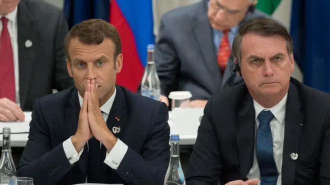 Емманюель Макрон вважає, що Жаїр Болсонару збрехав, коли обіцяв захищати навколишнє середовище