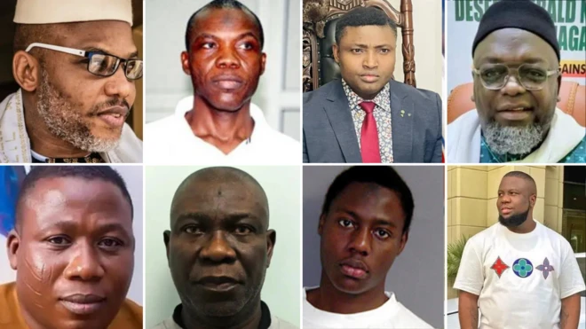 Aworan awọn eeyan ọmọ Naijiria ti ọwọ tẹ loke okun