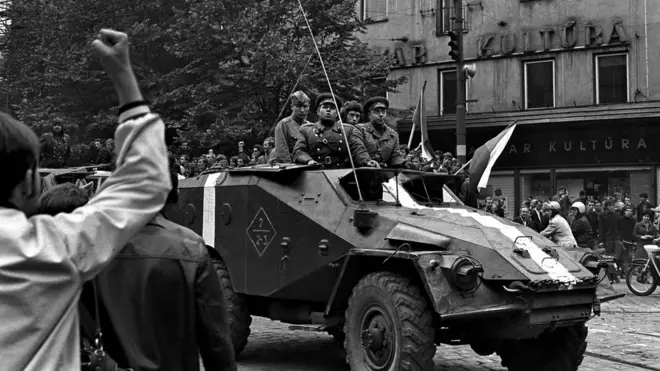 Прага, 21 августа 1968 года