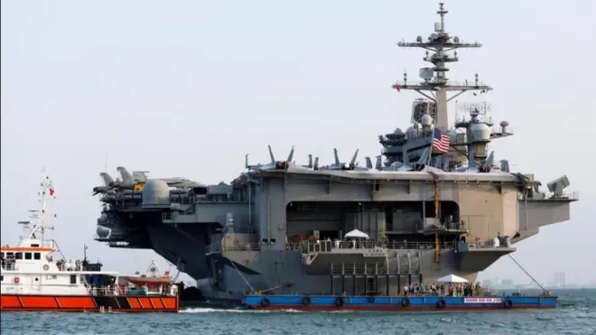 Sự kiện tàu khu trục USS Carl Vinson đến Việt Nam tháng 3/2018 nằm trong chuỗi các hoạt động hợp tác quân sự, hàng hải của VN với các nước thời gian gần đây