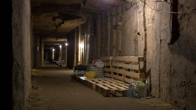 Вековые тоннели стали укрытием из-за войны в Украине