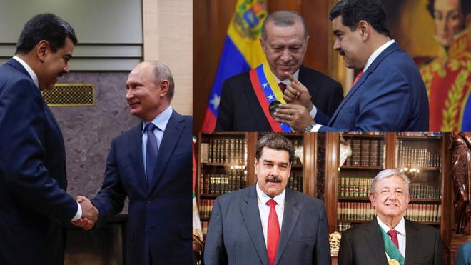 Maduro, Putin, Erdogan y Amlo