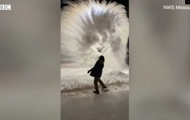 అమెరికా చలి