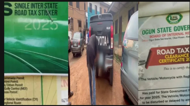 Aworan to n tọka iṣẹlẹ owo ẹyin tawọn oṣiṣẹ naa n gba, ati ẹni to n yọ nọmba ọkọọ wa