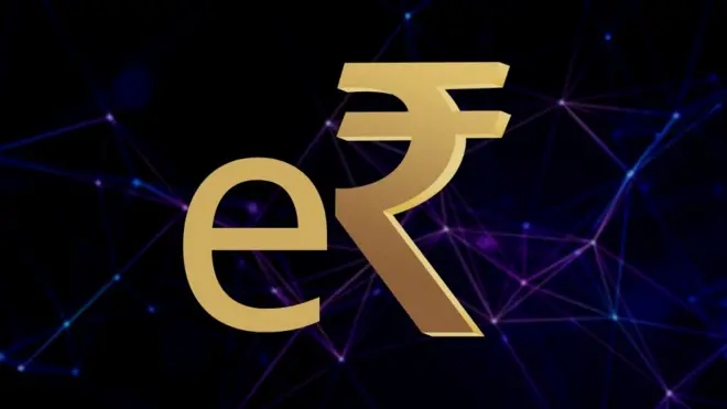 डिजिटल रुपीचं चिन्ह