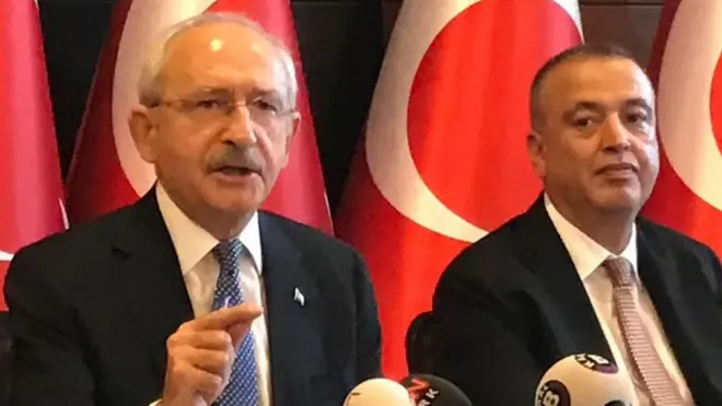 CHP Genel Başkanı Kemal Kılıçdaroğlu ve Battal İlgezdi