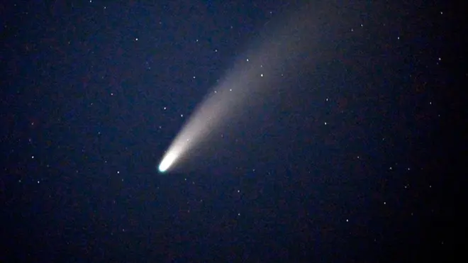 El cometa fue detectado por primera vez en marzo pasado.