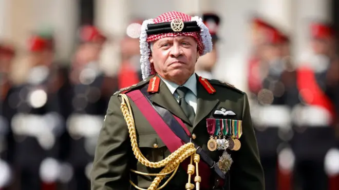 King of Jordan Abdullah II