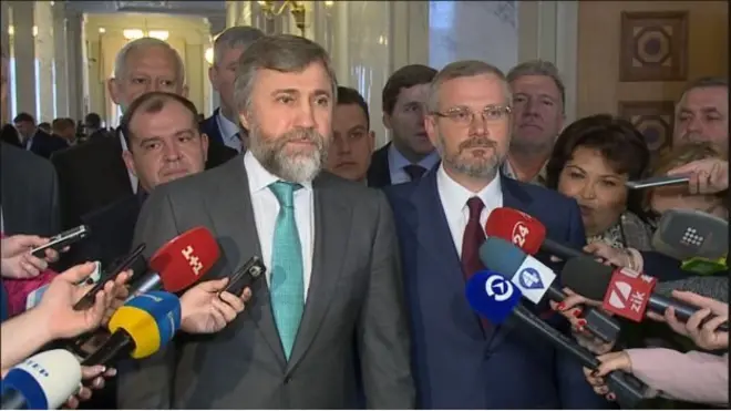 Вадим Новинський та Олександр Вілкул