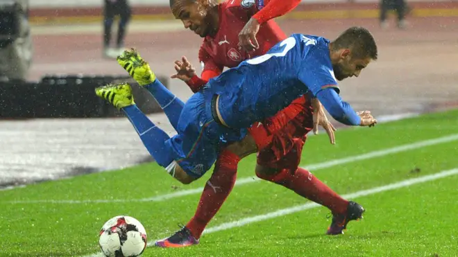 Azərbaycan-Çexiya oyunu 11 oktyabrda baş tutub