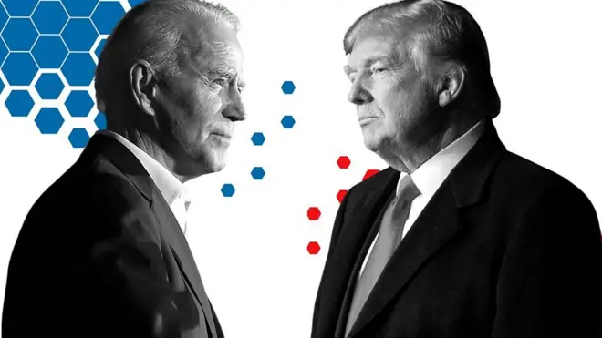 Дональд Трамп и Джо Байден