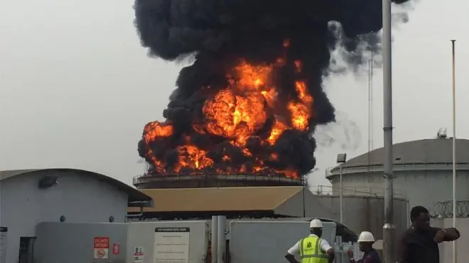 Ijora gas plant explosion
