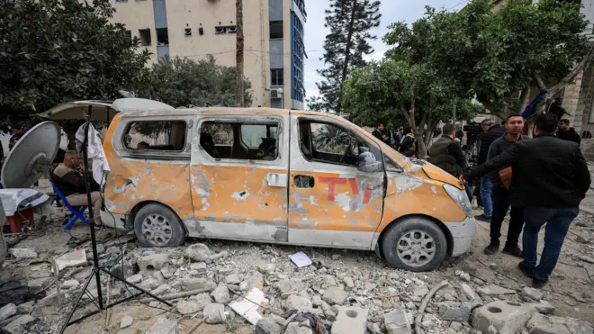 автомобиль в секторе Газа