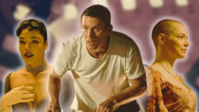 Колаж акторів з трьох фільмів