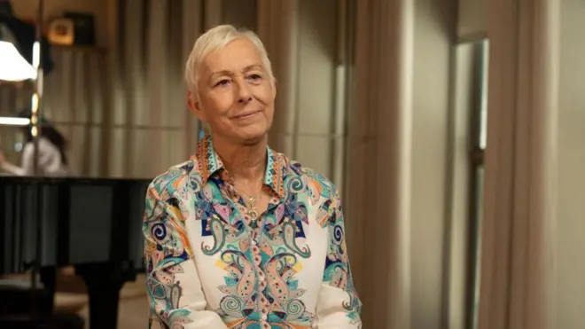 Martina Navratilova.