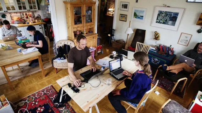 Одна з перших зустрічей Hoffice у Швеції