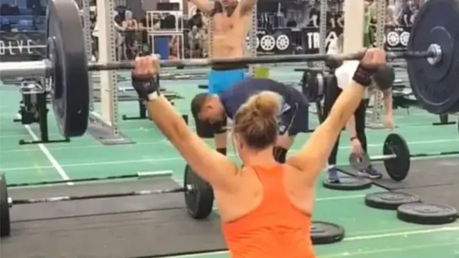 بطلة رياضية